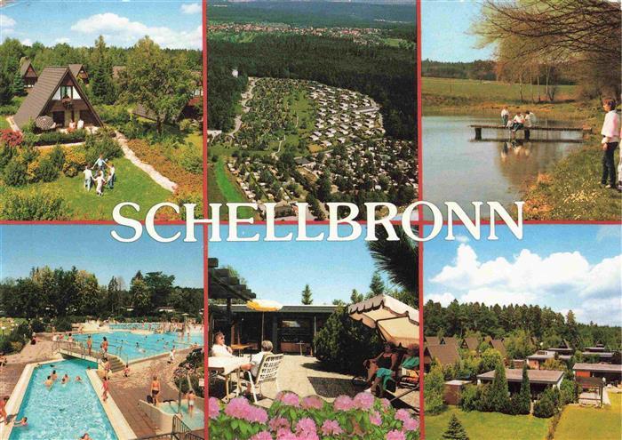 Schellbronn Neuhausen Enzkreis BW Feriendorf Campingplatz See Schwimmbad Ferienh