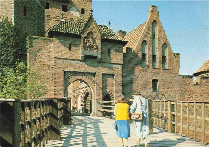 MALBORK Marienburg Westpreussen PL Zamek-pokrzyzacki Deutschordensburg Hochschlo