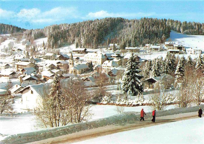 St Englmar Straubing-Bogen Bayern Bayerischer-Wald Winterlandschaft Schnee Kirch