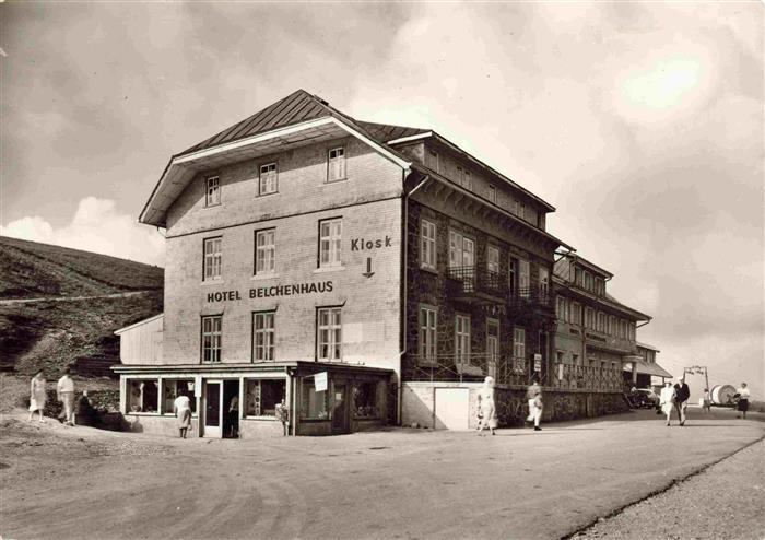 Belchen Baden 1414m Neuenweg Wiesental BW Hotel-Belchenhaus Kiosk Schwarzwald Gi
