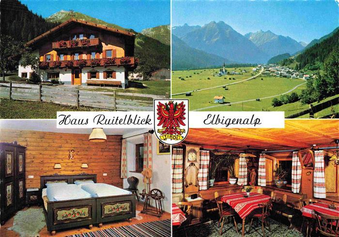 Elbigenalp Lechtal Tirol AT Haus-Ruitelblick Bergbauernhof Talblick Schlafzimmer