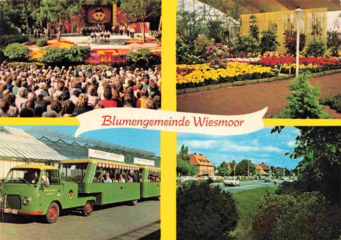 Wiesmoor Aurich Niedersachsen Freilichtbuehne Blumenschau Besuchsfahrzeug Haupts