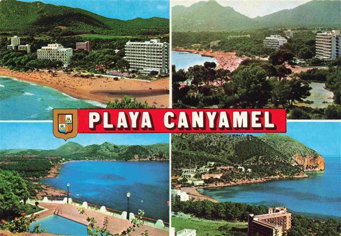 Playa de Canyamel Mallorca ES Playa-Canyamel Strand Kueste Hotel Bucht Kuestenla