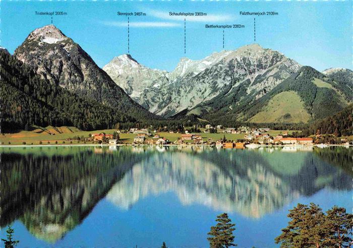 Pertisau Achensee Tirol AT Achensee See Bergpanorama Tristenkopf Sonnjoch Schauf