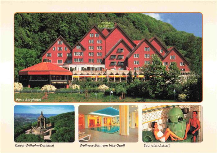 PORTA WESTFALICA NRW Porta-Berghotel Kaiser-Wilhelm-Denkmal Wellness-Zentrum-Vit