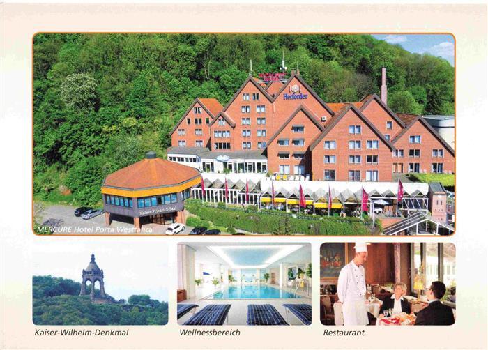 PORTA WESTFALICA NRW Mercure-Hotel Kaiser-Wilhelm-Denkmal Wellnessbereich Restau