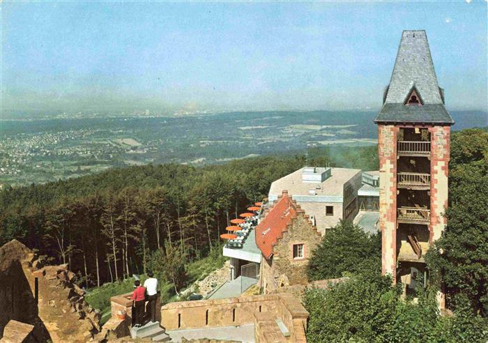 Frankenstein Bergstrasse Eberstadt Darmstadt Hessen Burgruine Naturpark-Bergstra
