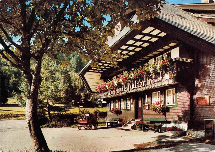 Multen-Belchen Aitern Schoenau Schwarzwald BW Gasthof Pension Belchen-Multen Sch