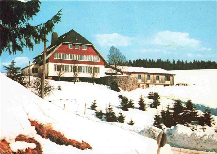 Stuebenwasen Todtnauberg Schwarzwald BW Jugendherberge Fleinerhaus Schwarzwald W