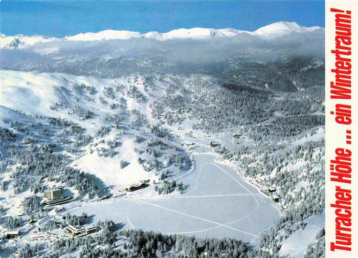 Turracherhoehe 1783m Kaernten Steiermark AT Skigebiet Winterlandschaft Schnee Se