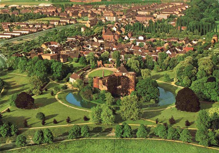 Linn  KREFELD NRW Wasserschloss Linn