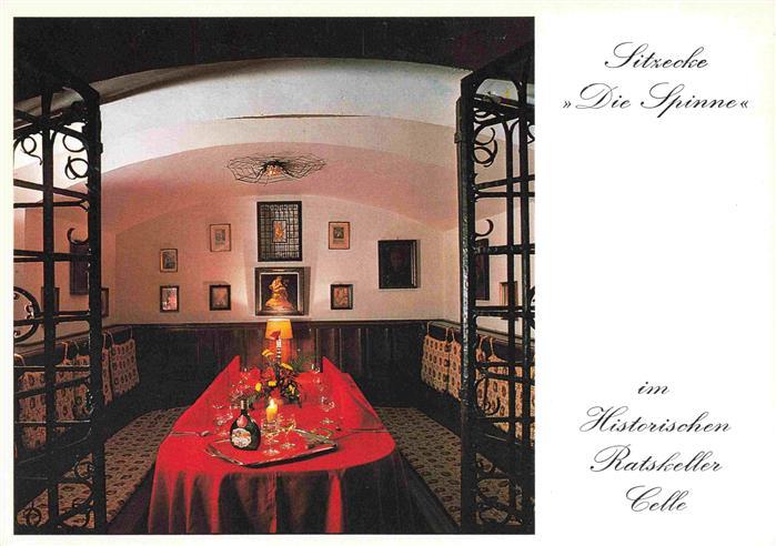 CELLE  Niedersachsen Ratskeller Sitzecke Die Spinne