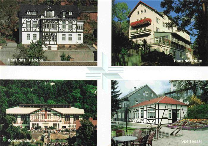 Bad Blankenburg Haus der Treue Haus des Friedens Konferenzhalle Speisesaal