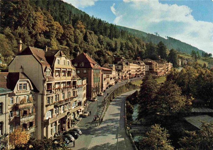 WILDBAD  Bad Schwarzwald BW Olgastrasse