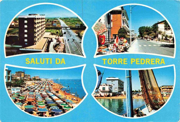 Torre Pedrera RIMINI IT Strand Hotel Strasse