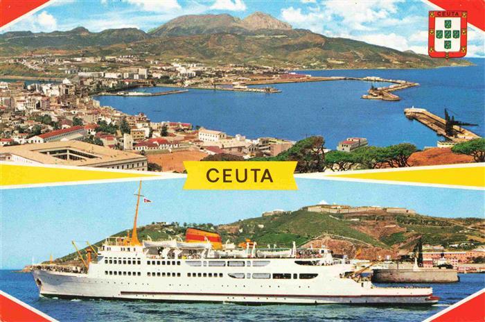 Ceuta ES Generale view and Transport