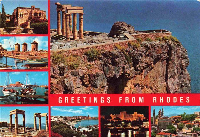Rhodes  RHODOS Greece Greetings
