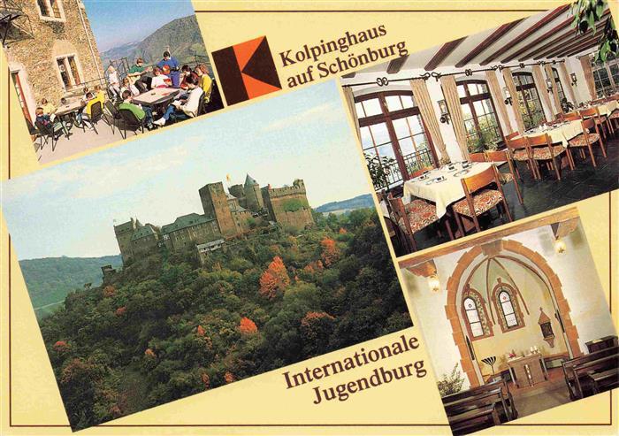 Oberwesel Rhein Jugendburg Kolpinghaus Schoenburg