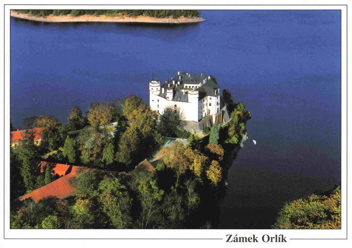 Orlik nad Vltavou CZ Burg Zamek