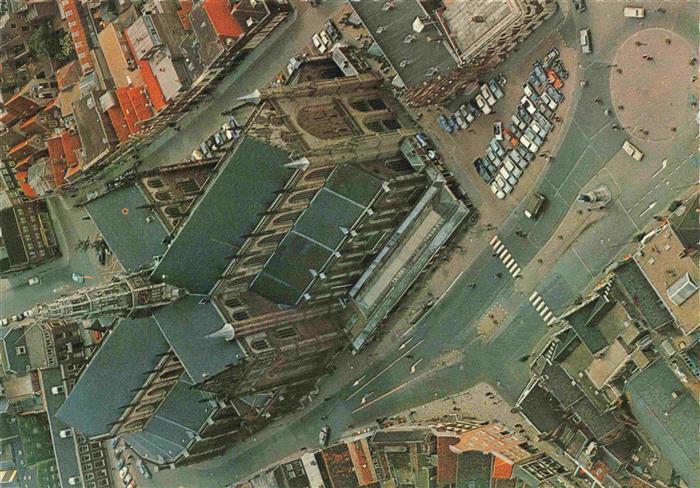 HAARLEM NL Luchtopname Grote Kerk