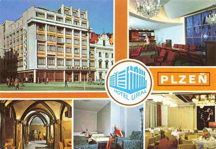 PLZEN Pilsen CZ Hotel Ural Restaurant