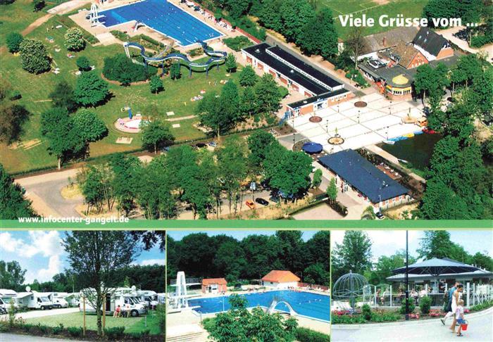 Gangelt Ferienanlage Luftaufnahme Wohnmobilstellplatz Freibad