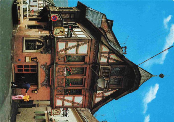 AssMANNSHAUSEN Rhein Alte Dorfschaenke Altstadt Fachwerkhaus