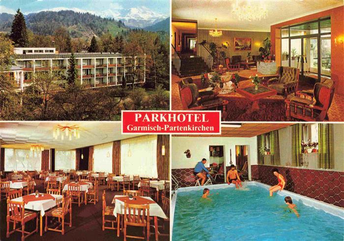 GARMISCH-PARTENKIRCHEN Bayern Parkhotel Restaurant Hallenbad