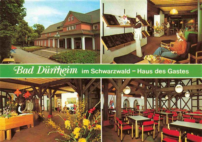 Bad Duerrheim Haus des Gastes Gastraum Aufenthaltsraum Foyer