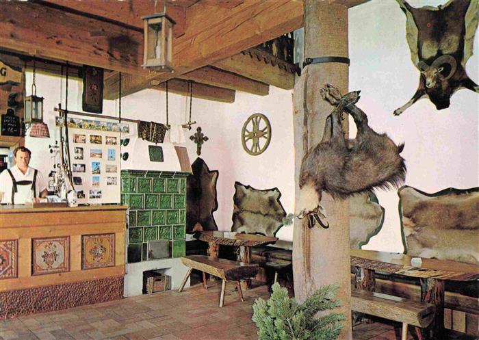 SALZBURG  AT Bergrestaurant Hochalm am Untersberg Gaststube
