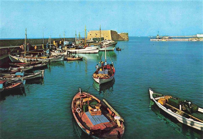 Heraklion Herakleion Heraclio Iraclio Crete Greece Alter Hafen