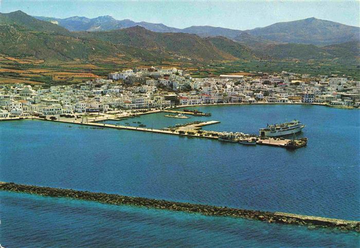 Naxos  Greece Fliegeraufnahme