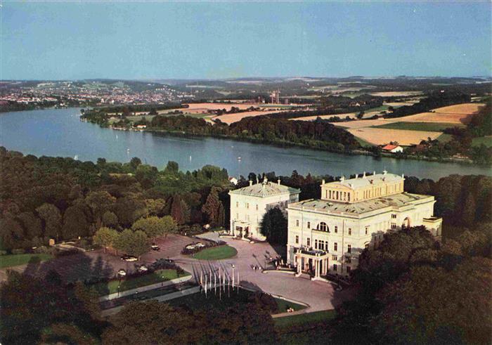 Essen  Ruhr Panorama Villa Huegel mit Baldeneysee