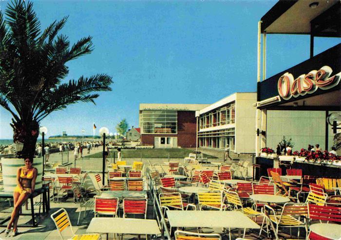 GRoeMITZ Ostseebad Restaurant Oase Terrasse Strandpromenade