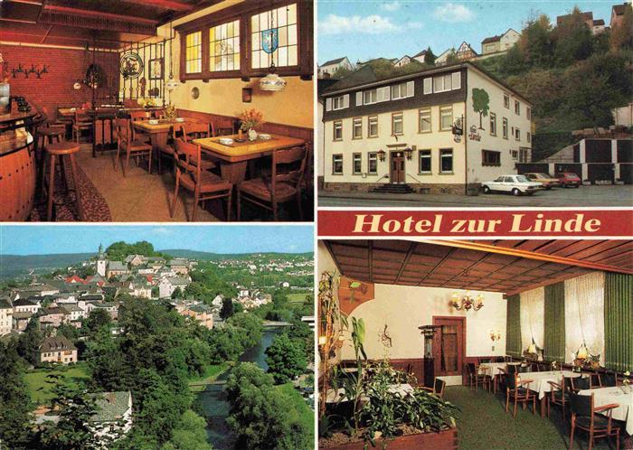 Arnsberg  Westfalen Hotel zur Linde Restaurant Stadtpanorama
