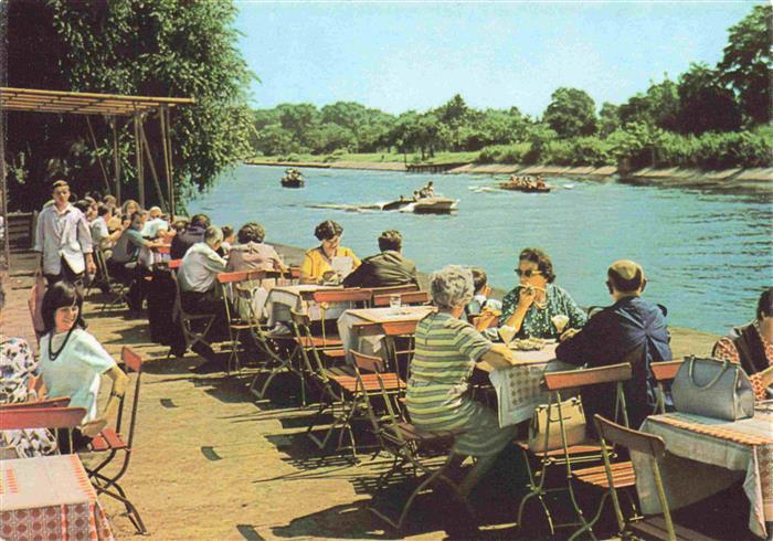 POTSDAM CITY HOG Freundschaftsinsel Gaststaette Terrasse