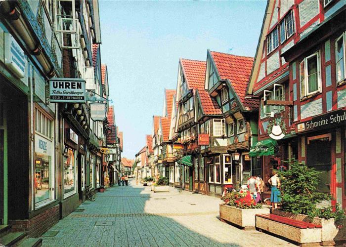 Celle  Niedersachsen Neue Strasse Altstadt Fachwerkhaeuser