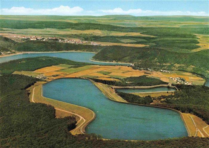 Edersee Edertal Hessen Fliegeraufnahme