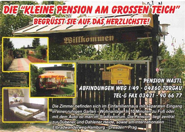 Torgau Die Kleine Pension am Grossen Teich