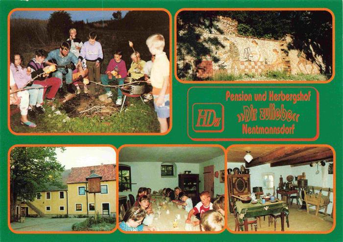 Nentmannsdorf Niederseidewitz Pension Herbergshof Dir zuliebe Gastraum Am Lagerf