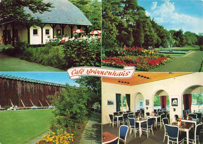 Bad Sassendorf Café Brunnenhaus Gastraum Kurpark