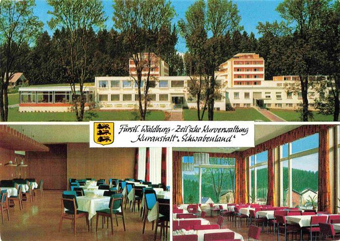 Neutrauchburg Isny Fuerstliche Waldburg-Zeil'sche Kurverwaltung Kuranstalt Schwa