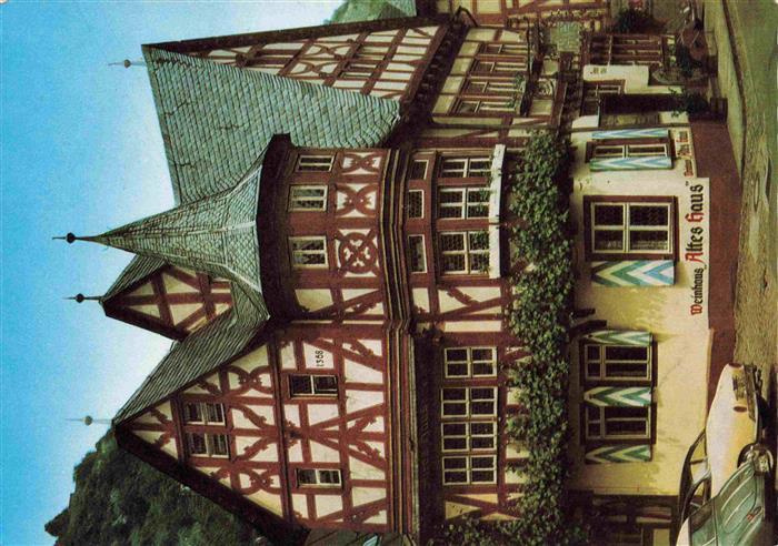 Bacharach Rhein Weinhaus Altes Haus Fachwerkhaus