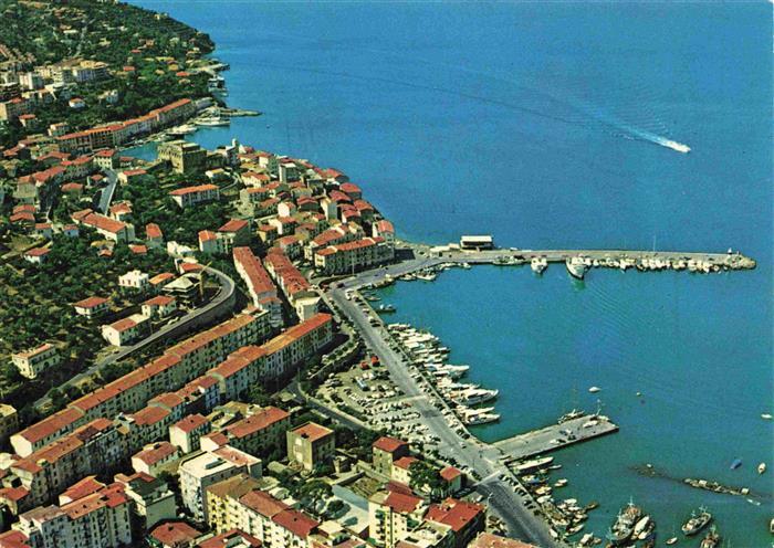 Porto Santo Stefano Toscana IT Fliegeraufnahme