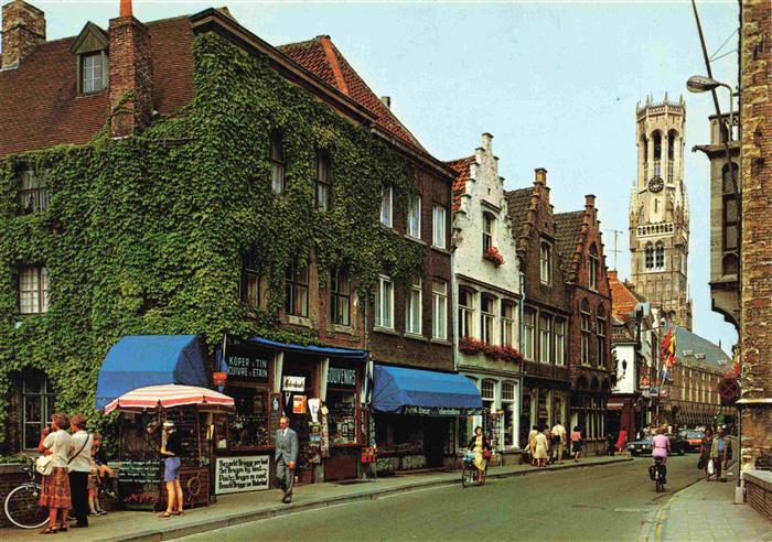 BRUGGE Bruges Belgie Wollestraat