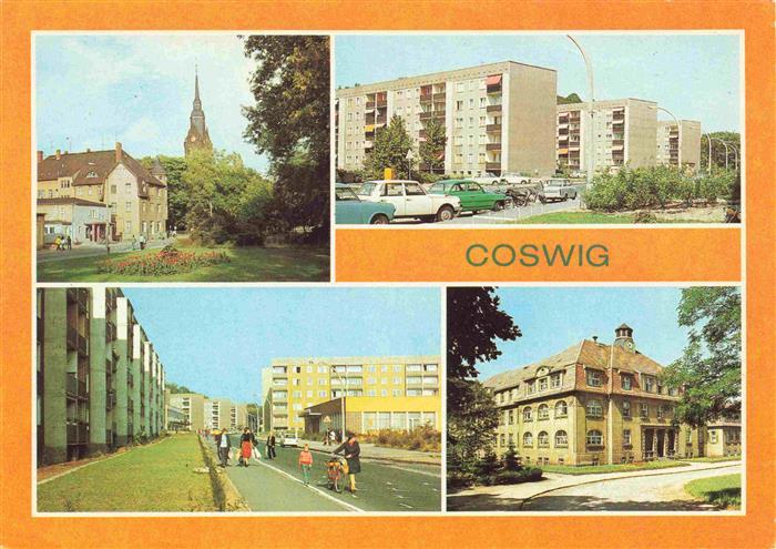Coswig  Sachsen Friedrich-Engels-Platz Strasse der Befreiung Pflegeheim Kreishei