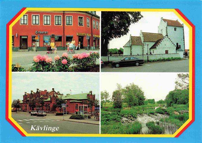 Kaevlinge Sweden Teilansichten Landschaftspanorama