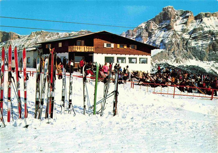 La Villa Val Badia Gadertal Suedtirol IT Rifugio Berghaus Piz la Villa Wintersp