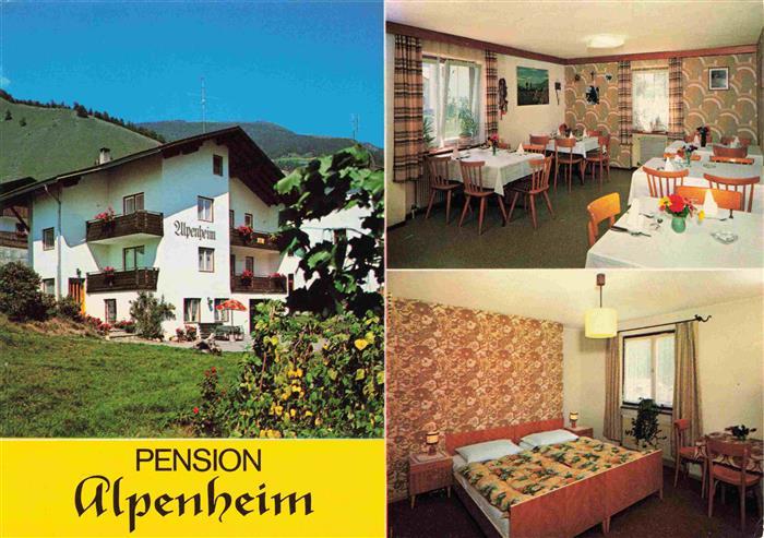 Taufers Suedtirol IT Pension Alpenheim Gastraum Fremdenzimmer
