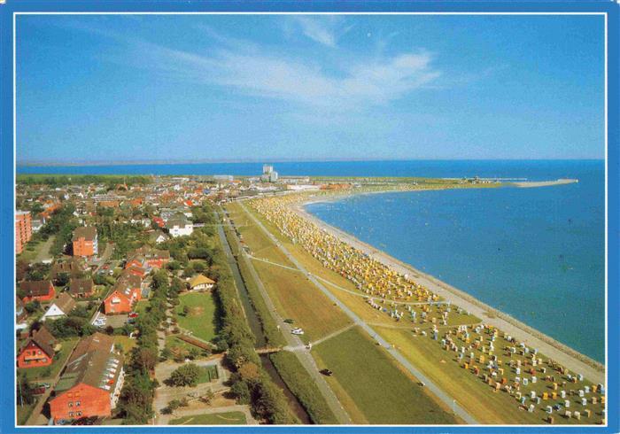 BueSUM Nordseebad Kuestenpanorama Strand